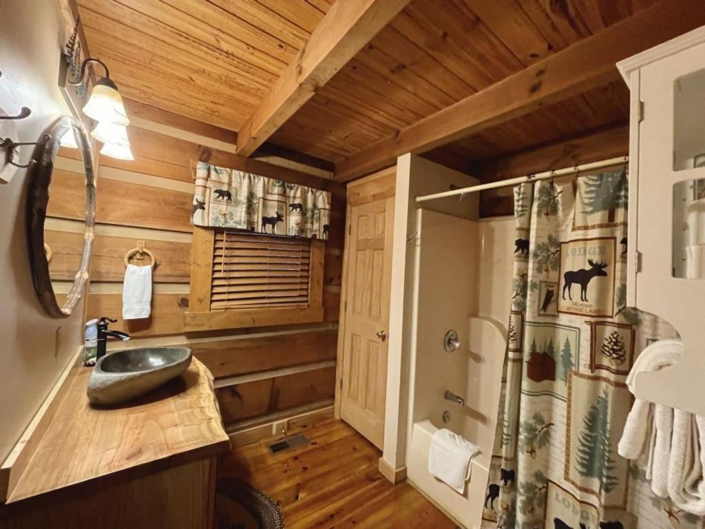 Peaceful Tellico View Home With Private Hot Tub Tellico Plains Luaran gambar